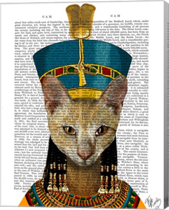 Framed Egyptian Queen Cat Print