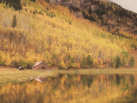 Framed San Juan Cabin Print