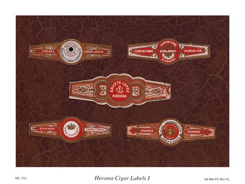cuban cigar labels