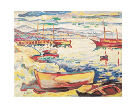 Port of L'Estaque, 1906 Fine Art Print by Georges Braque at  FulcrumGallery.com