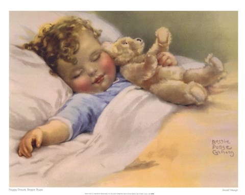 Happy Dreams Fine Art Print by Bessie Pease Gutmann at FulcrumGallery.com