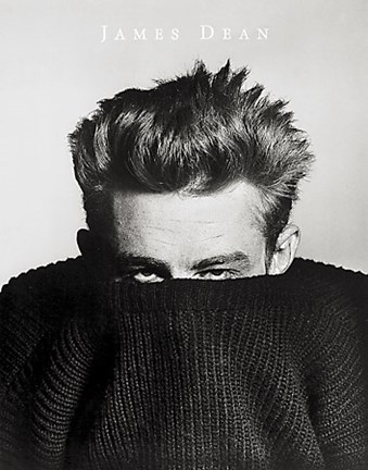 James Dean in Sweater,.1955 Fine Art Print by Phil Stern at  FulcrumGallery.com