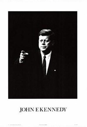 Framed John F. Kennedy Print