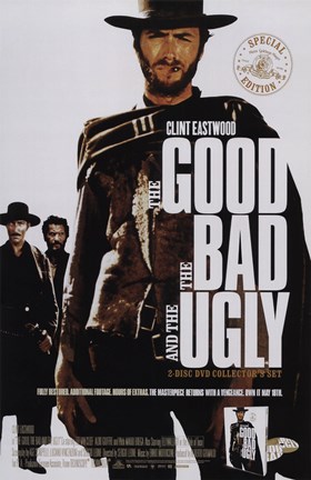 The Good, The Bad, and the Ugly Clint Eastwood Fine Art Print by Unknown at  FulcrumGallery.com