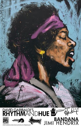David Garibaldi Jimi Hendrix Bandana