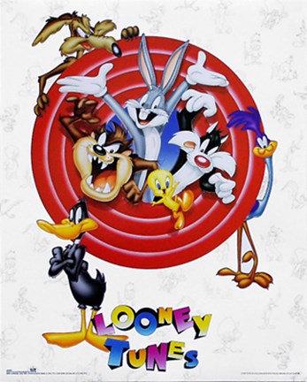 Framed Bugs Bunny &amp; Friends: Group Shot Print