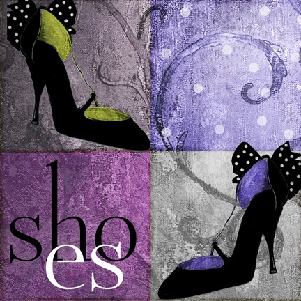 Shoes I Fine Art Print by Mindy Sommers at FulcrumGallery.com