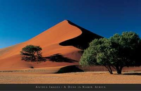 Framed Dune in Namib, Africa Print