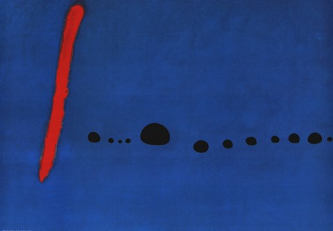 Bleu II Fine Art Print by Joan Miro at FulcrumGallery.com