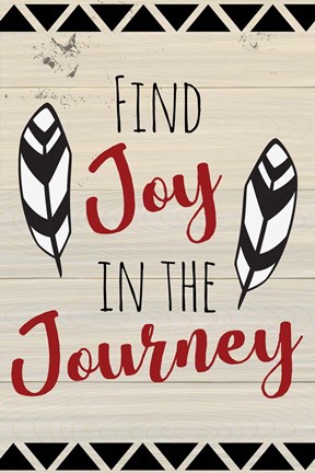 Framed Find Joy in the Journey Print