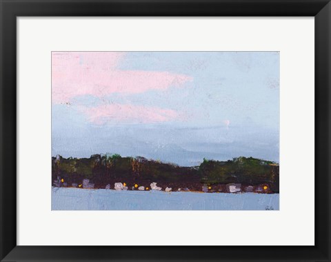 Framed Across the Lake Print