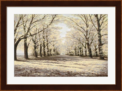 Framed Winter Cathedral Print