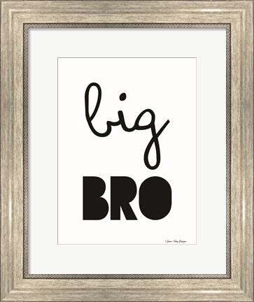 Framed Big Bro Print