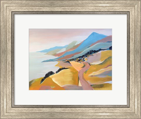 Framed Monterey to The Sea Print
