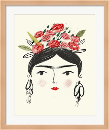 Framed Frida&#39;s Dreams II Print