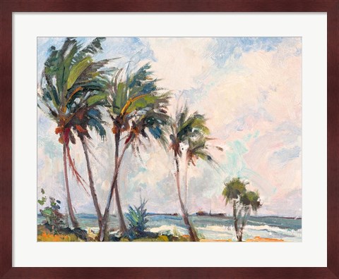 Framed Six Palms Print