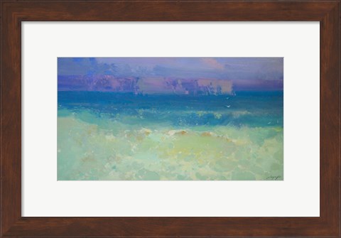 Framed Waves - Pacific Highway Print