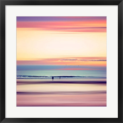 Framed Pastel Horizons Print