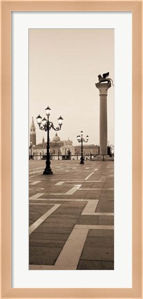 Framed Piazza San Marco No. 2 Print