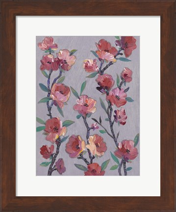 Framed Twigs in Bloom I Print