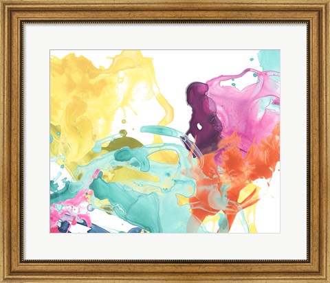 Framed Elemental Motion II Print