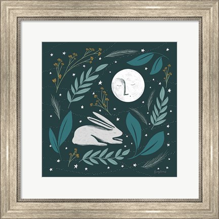 Framed Sweet Dreams Bunny III Print