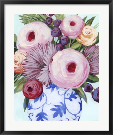 Framed Clarity Blooms I Print