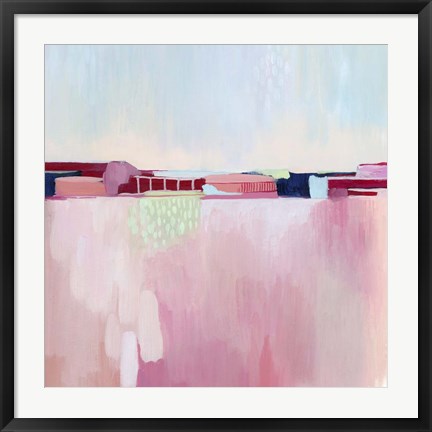 Framed Candy Cityscape II Print