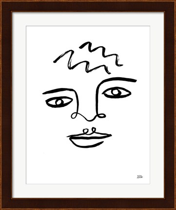 Framed Making Faces IV Print