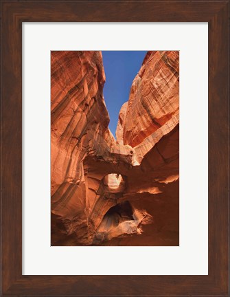 Framed Neon Canyon I Print