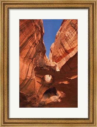 Framed Neon Canyon I Print