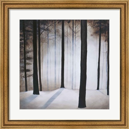 Framed Winter Solace Print