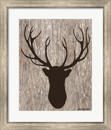 Framed Wilderness Deer Print