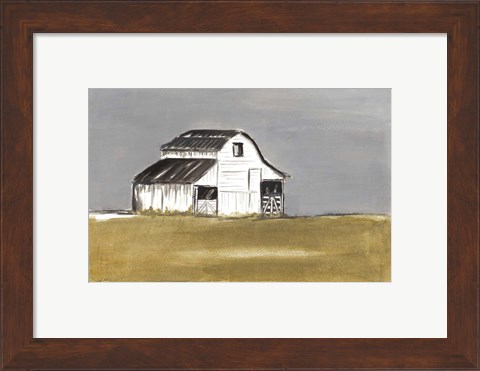Framed Natural Barn Print