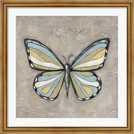 Framed Graphic Spring Butterfly II Print