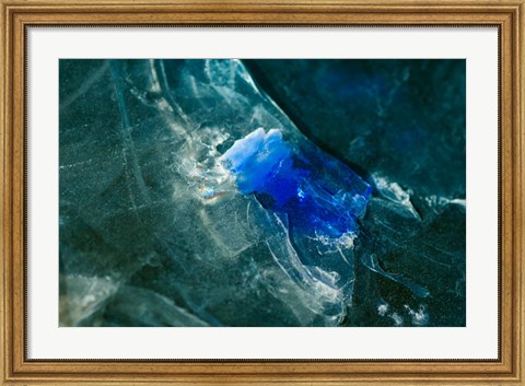 Framed Cullet Glass Chunks 3 Print