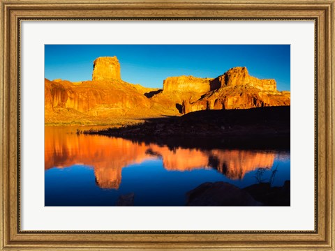 Framed Reflection, Lake Powell National Recreation Area, Utah, Arizona Print