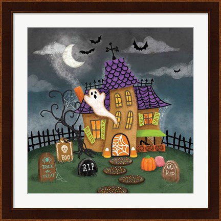 Framed Spooky Shanty Print