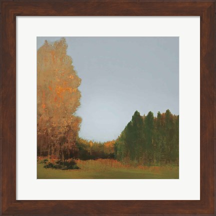 Framed Copper Grove I Print
