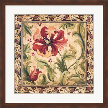 Framed Floral Daydream III Print