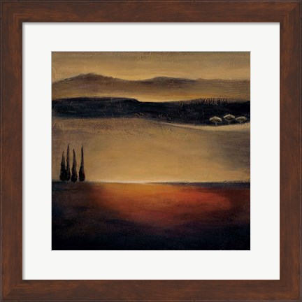 Framed Puesta Del Sol Print