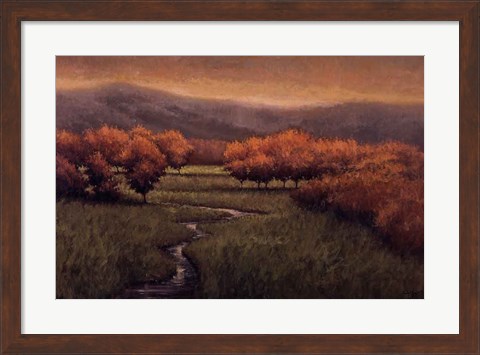 Framed Morning Fescue Print