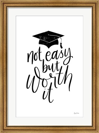 Framed Graduation I Print