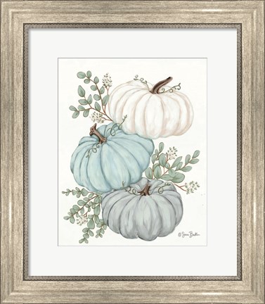 Framed Pumpkin Trio Print