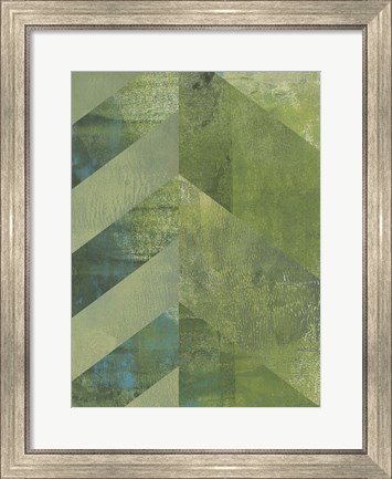 Framed Emerald Canopy II Print