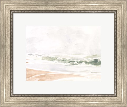 Framed Sandy Surf II Print