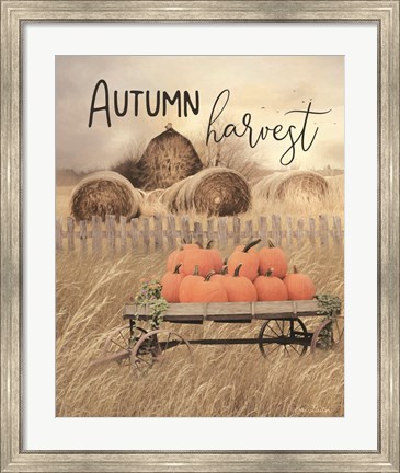 Framed Autumn Harvest Print