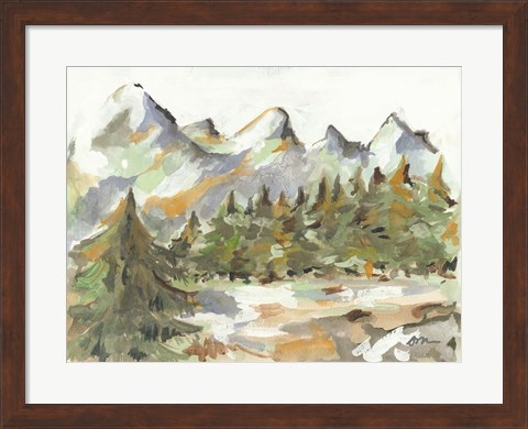 Framed Forest Clearing Print