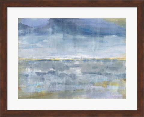 Framed Rain on the Horizon Print