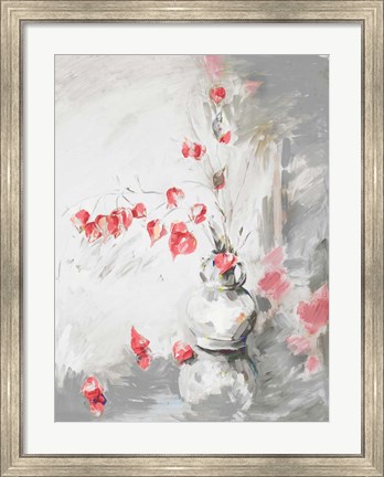 Framed Red Roses I Print